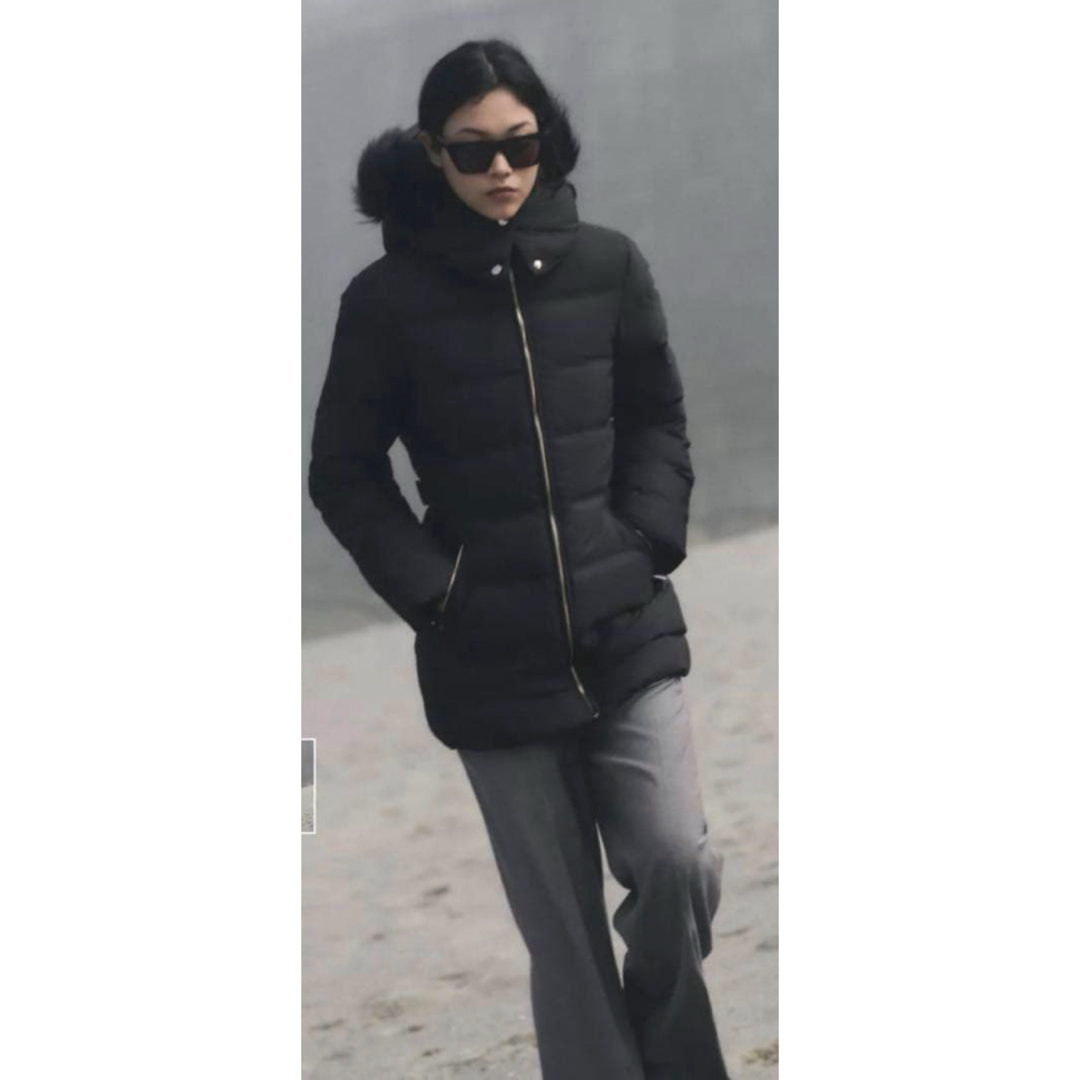 ZARA - ZARA セミロング丈フード付きダウンジャケットの通販 by はな