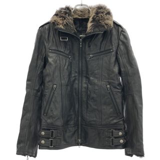 SHELLAC - SHELLAC シェラック 裏地ラビットファーホースレザー