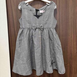 mezzo piano - メゾピアノ新品新作タグ付きウサギ転写プリント 衿つき