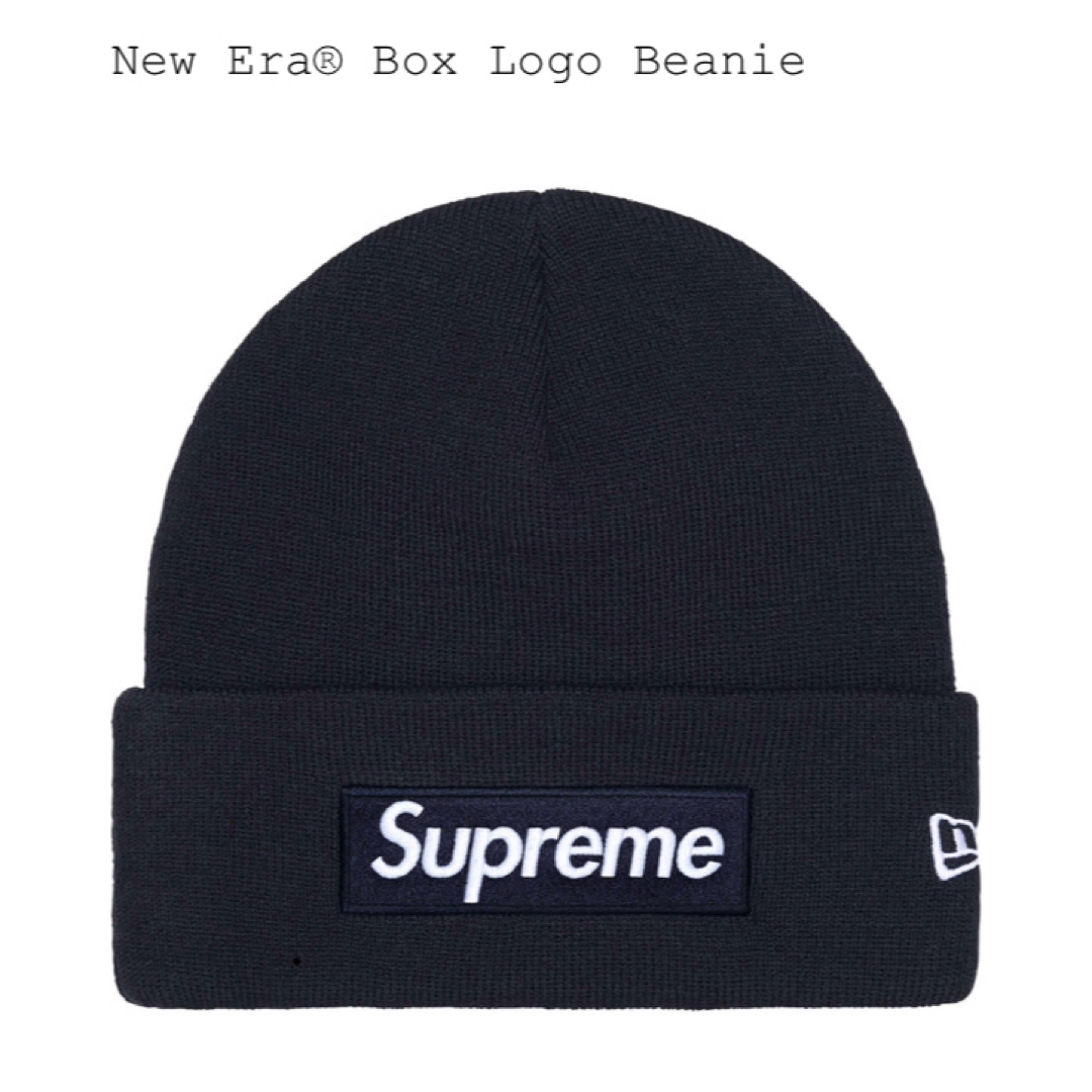Supreme - Supreme®︎/New Era®︎ Box Logo Beanie〝Navy〟の通販 by