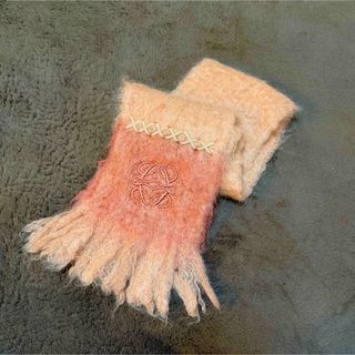 LOEWE - ［タグ付新品］LOEWE モヘアマフラー ホワイトの通販 by しば