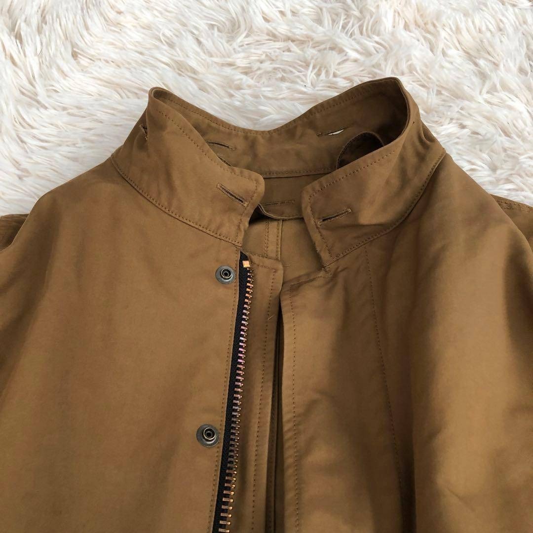 THE RERACS - THE RERACSザリラクスショートモッズコートブラウン36の