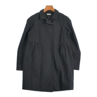 MIU MIU - miu miu グレー コートの通販 by utsubo's shop｜ミュウ