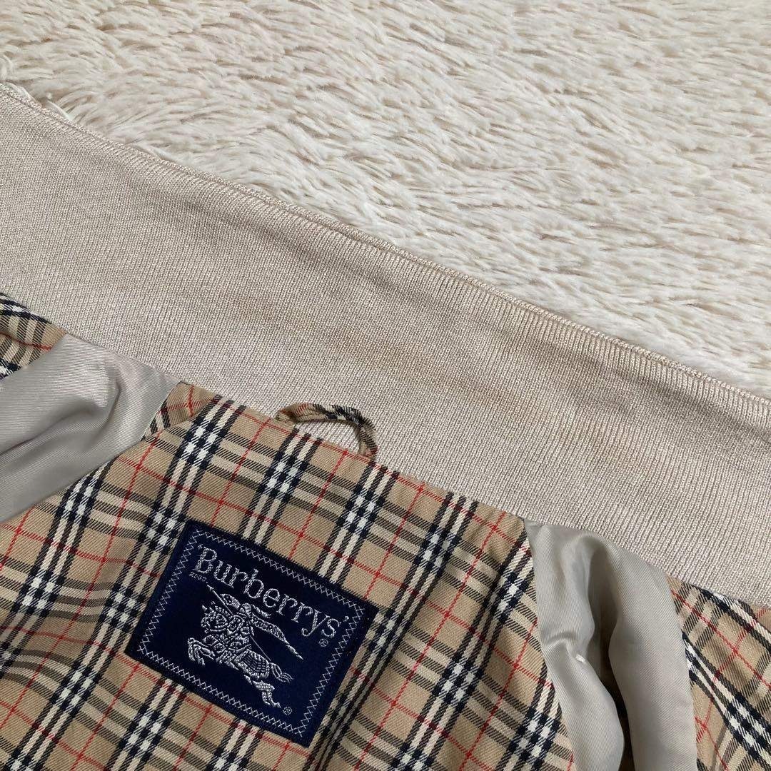 BURBERRY - 90s バーバリーズ ハリントンジャケット コットン ノバ