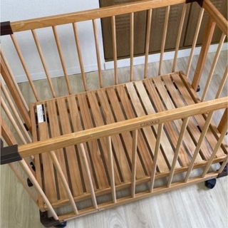 みっぴ様専用☆ キンタロー ミニベビーベッド スヌーピーの通販 by