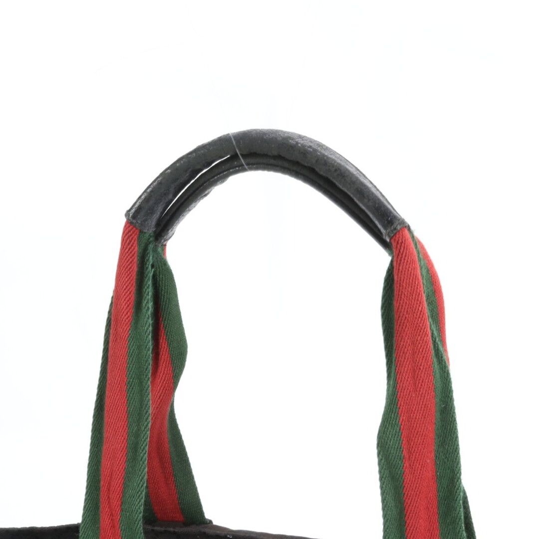 GUCCI - 美品 グッチ GGキャンバス シェリー ライン 131231 レザー