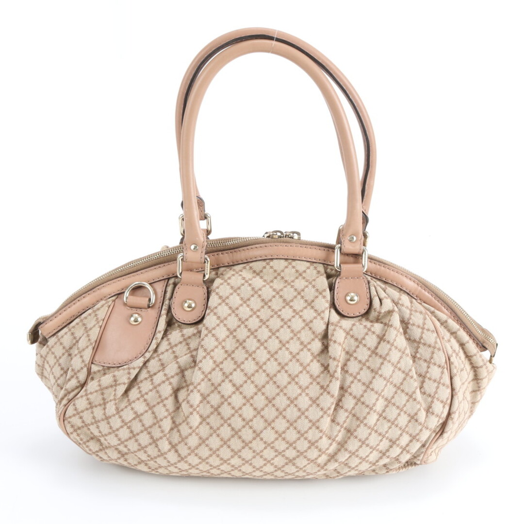 GUCCI - 美品 グッチ ディアマンテ スーキー ベージュ 223974 レザー