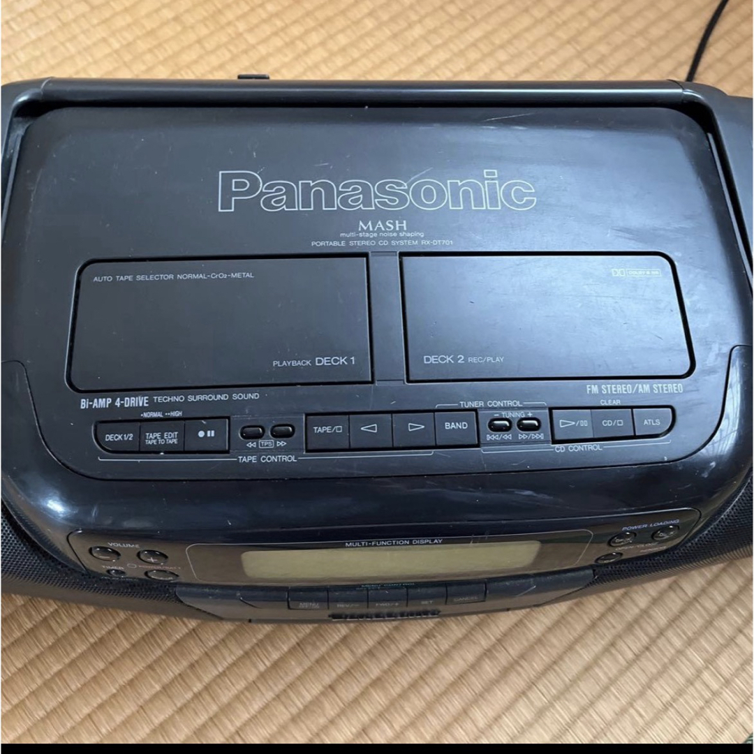 Panasonic - Panasonic MASH CD・Wカセットデッキ(ジャンク品)の通販