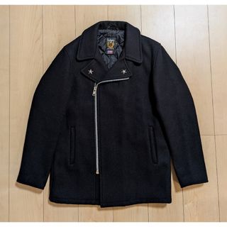 schott - 42 美品 Schott 753US Pコート タイト スリム ピーコート