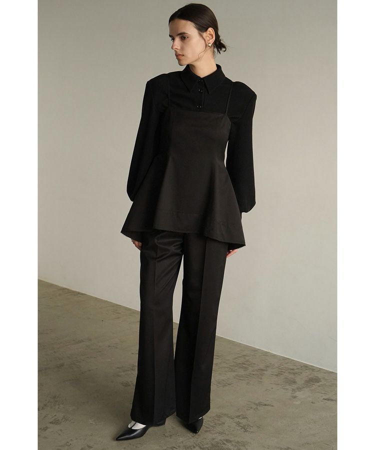 CLANE】PEPLUM BUSTIER ALL IN ONE/GARAGE OF GOOD CLOTHING（ガレージ