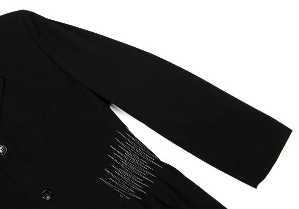 トリココムデギャルソンtricot COMME des GARCONSウール切替ギザギザ