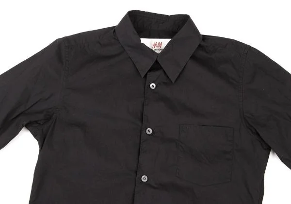 H&M コムデギャルソンCOMME des GARCONS コットンベーシックシャツ 黒
