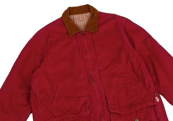 カールヘルムKarl Helmut ポケットデザインジップジャケット 赤M位 (K