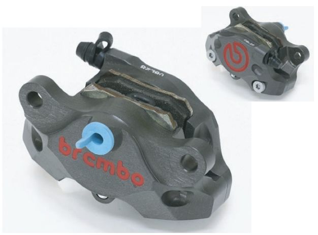 Webike | Brembo ブレンボ CNCリアブレーキキャリパーキット P2 84mm