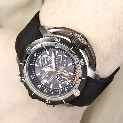 シチズン 逆輸入 ダイバーズ プロマスター エコドライブ BJ2128-05E