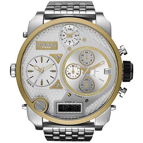 ディーゼル 腕時計 ミスターダディー DZ7260 シルバー×シルバー