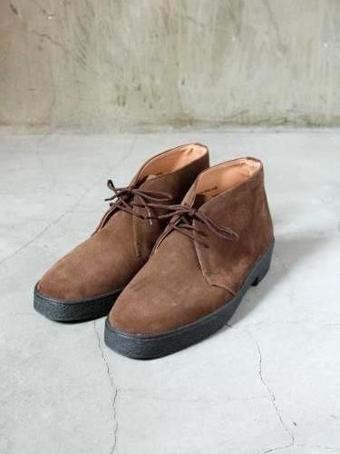 Tricker's (トリッカーズ) マッドガード チャッカブーツ BROWN 正規