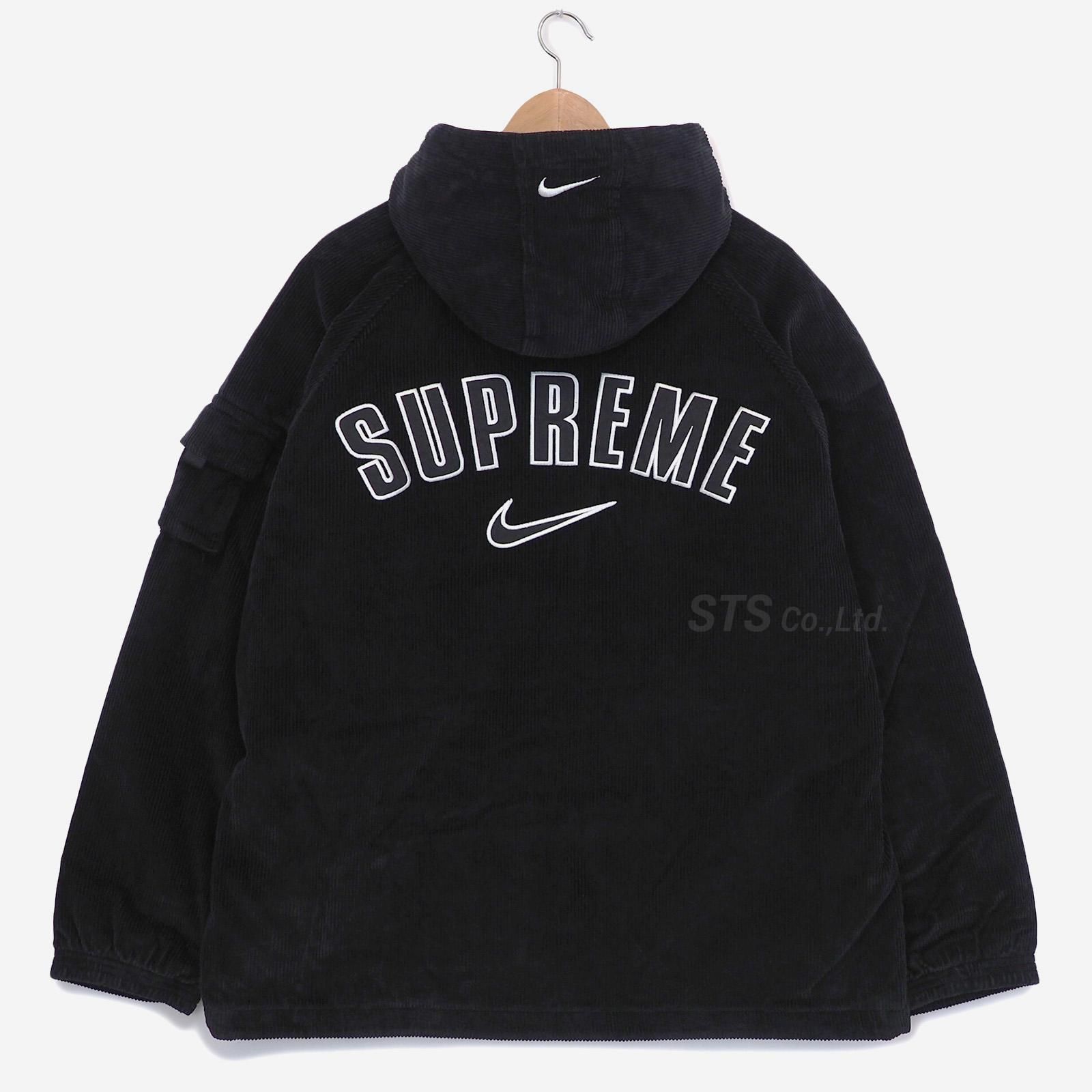 Supreme/Nike Arc Corduroy Hooded Jacket - UG.SHAFT