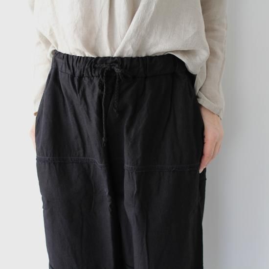 MITTAN ミッタン 竹パンツ PT-09 黒 メンズ レディース パンツ 靴通販