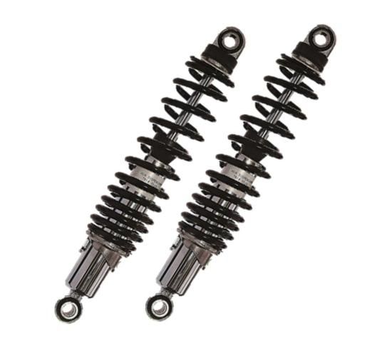 Z 900 (Z1)（73-76）リアサスペンション メッキダンパーボディ/黒