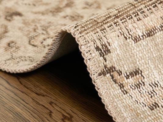 世界にたった1つ。斬新でモダンな『ビンテージパッチワークラグ #10