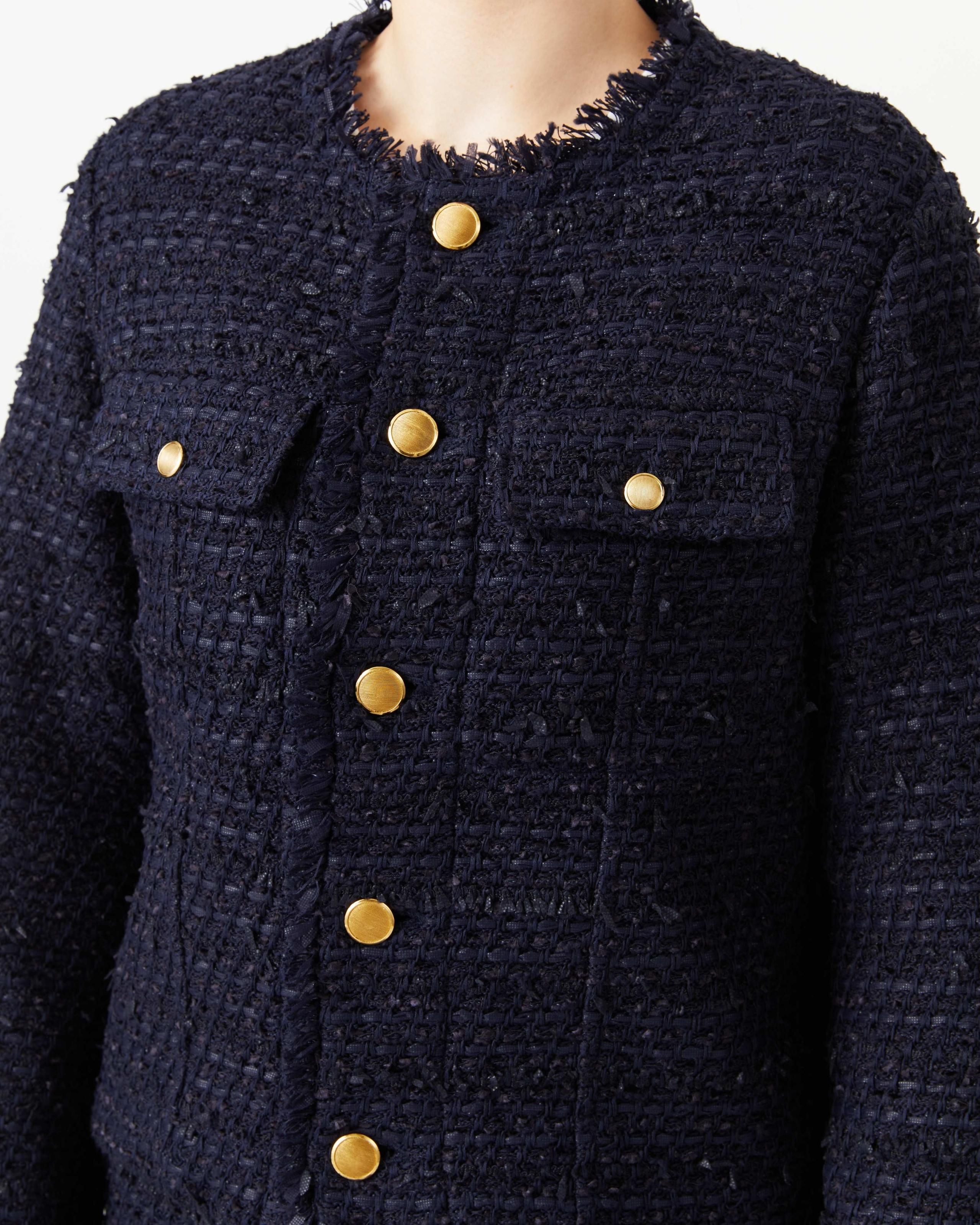 BASIC TWEED JACKET - Yonetomi STORE ONLINE｜ヨネトミストアオンライン
