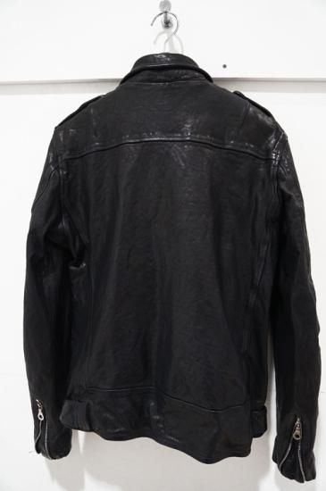 BACKLASH（バックラッシュ） イタリアンダブルショルダー製品染め