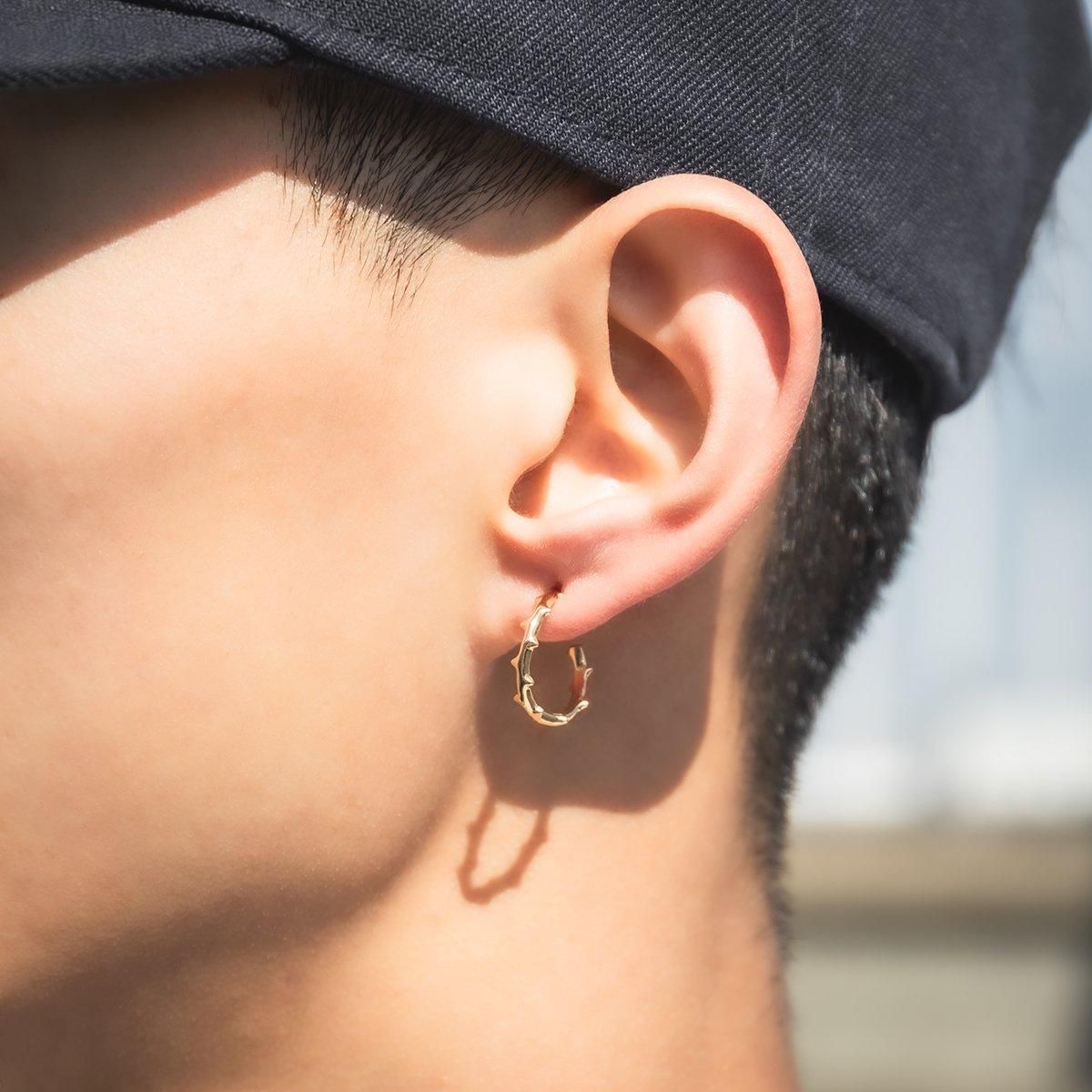 10K イエローゴールド ピアス 17mm - AVALANCHE OFFICIAL STORE