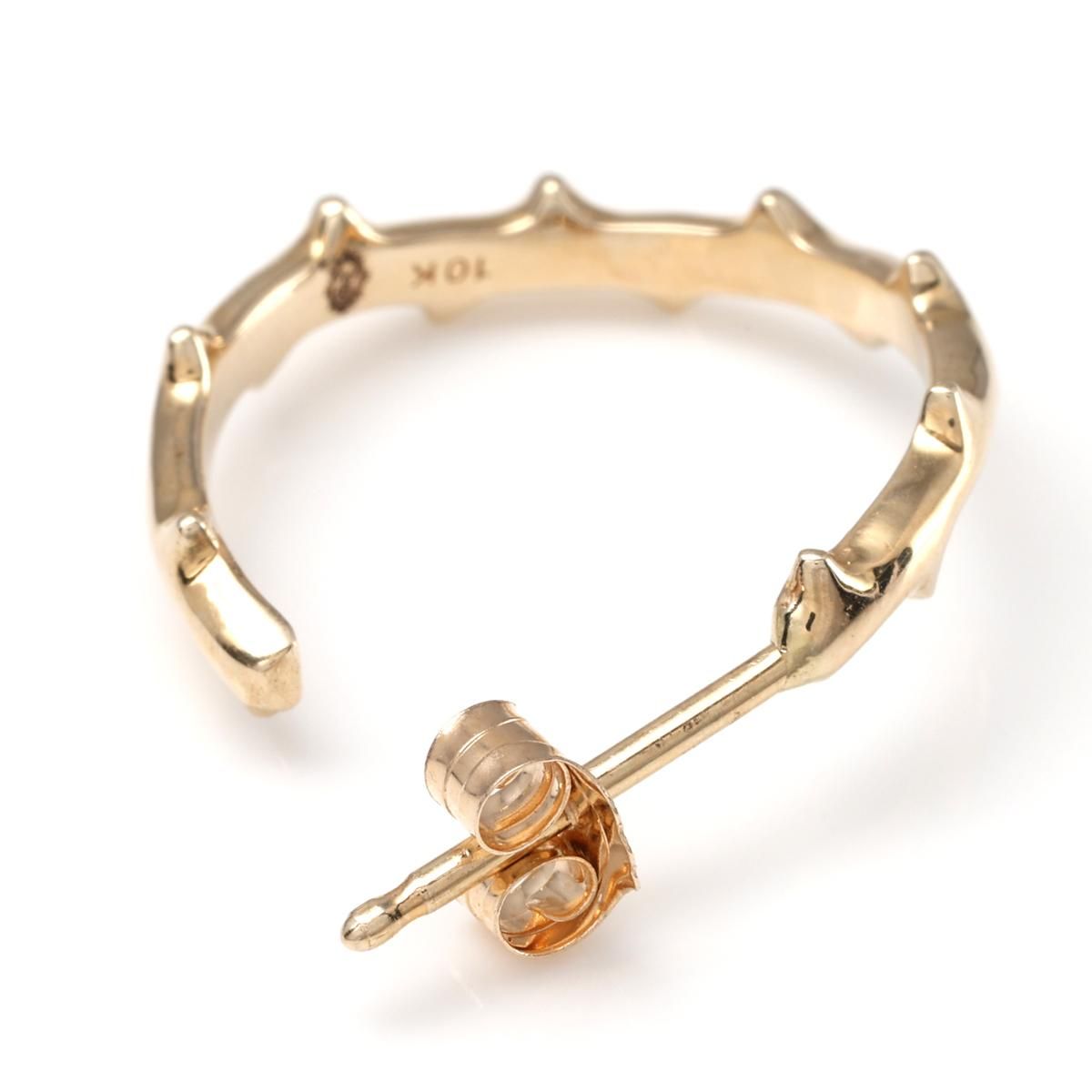 10K イエローゴールド ピアス 17mm - AVALANCHE OFFICIAL STORE