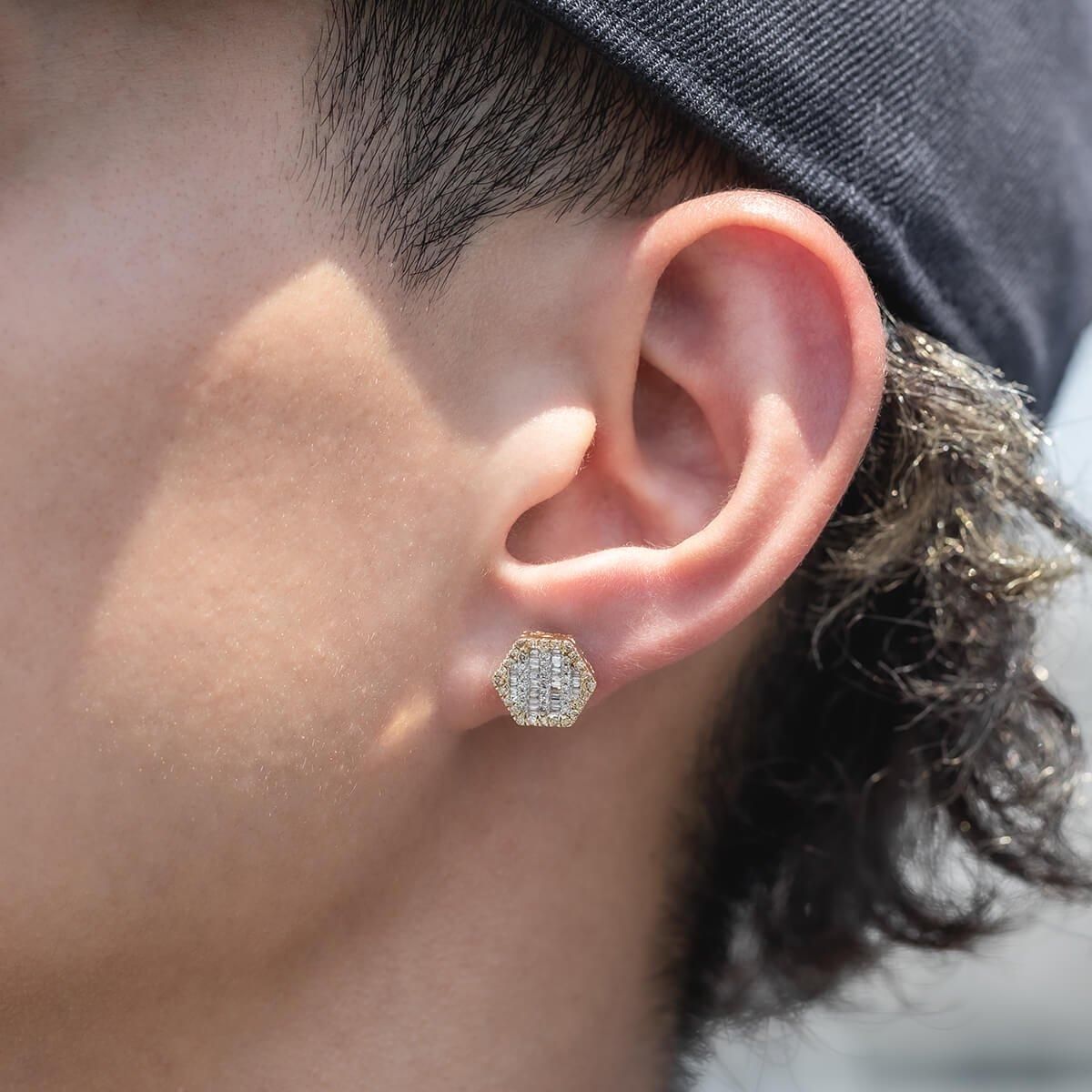 ダイヤモンド 10K イエローゴールド ピアス A0130004-YG - AVALANCHE