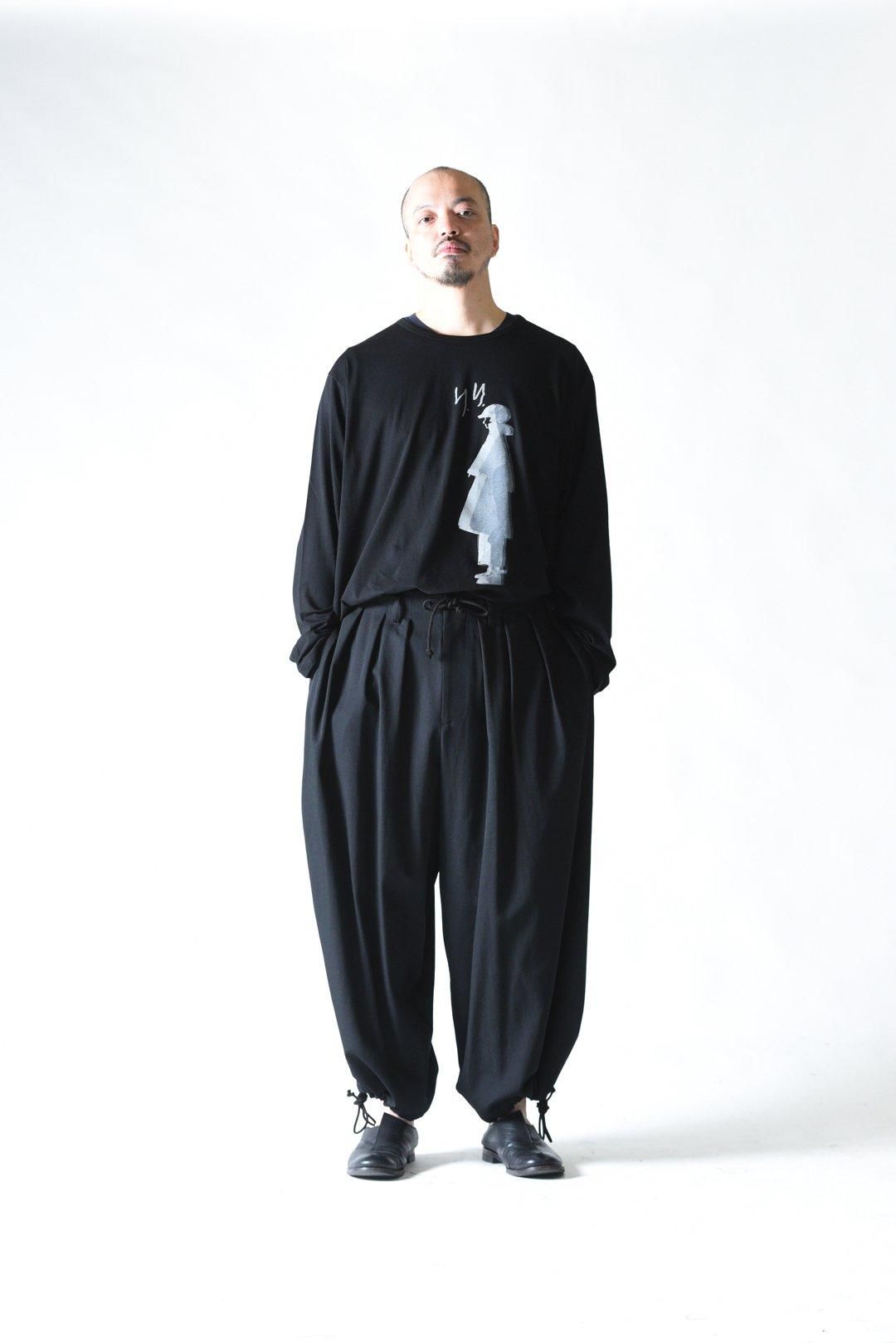 Yohji Yamamoto POUR HOMME ウールギャバジンスタンダードバルーン