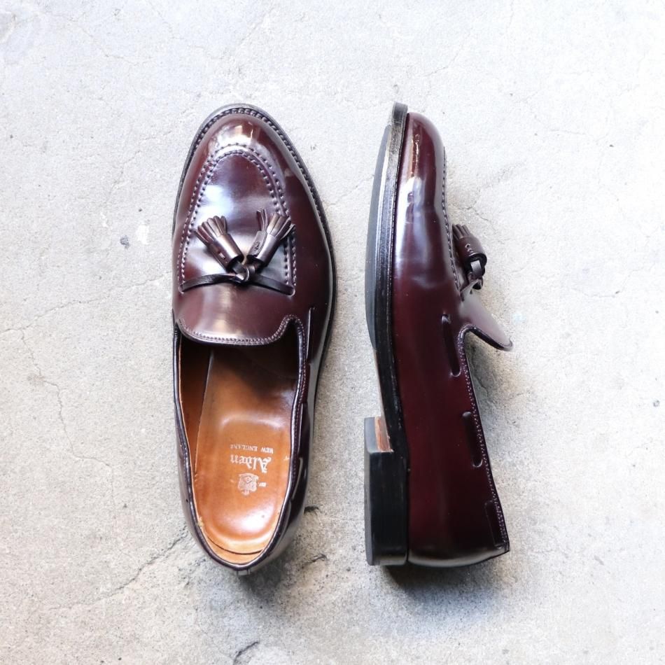 極美品/希少品” ALDEN（オールデン）タッセルローファーUS8.5 E ダーク