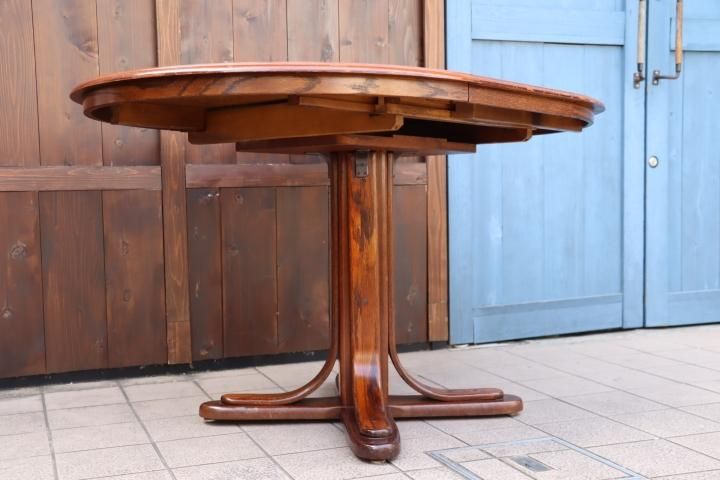 三越ブルージュ(Brugge)の英国カントリースタイル オーク材 伸長式