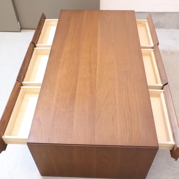 NAGNO INTERIOR(ナガノインテリア)のウォールナット材 両面引き出し