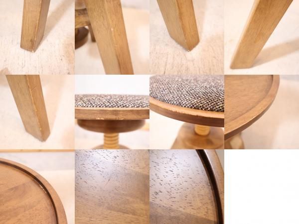 unico(ウニコ)のVOLTA(ボルタ) 回転スツールです。高さ調整も可能で天