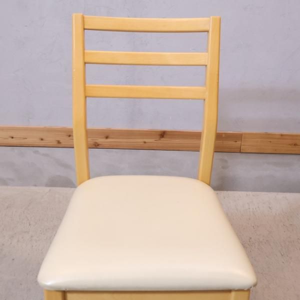 IDC OTSUKA(大塚家具)のフルート ダイニングチェア 2脚セットです