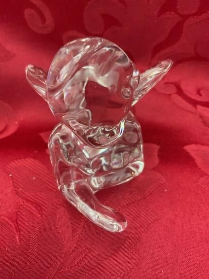 Baccarat バカラ 置物 天使 エンジェル クリスタル フィギュリン