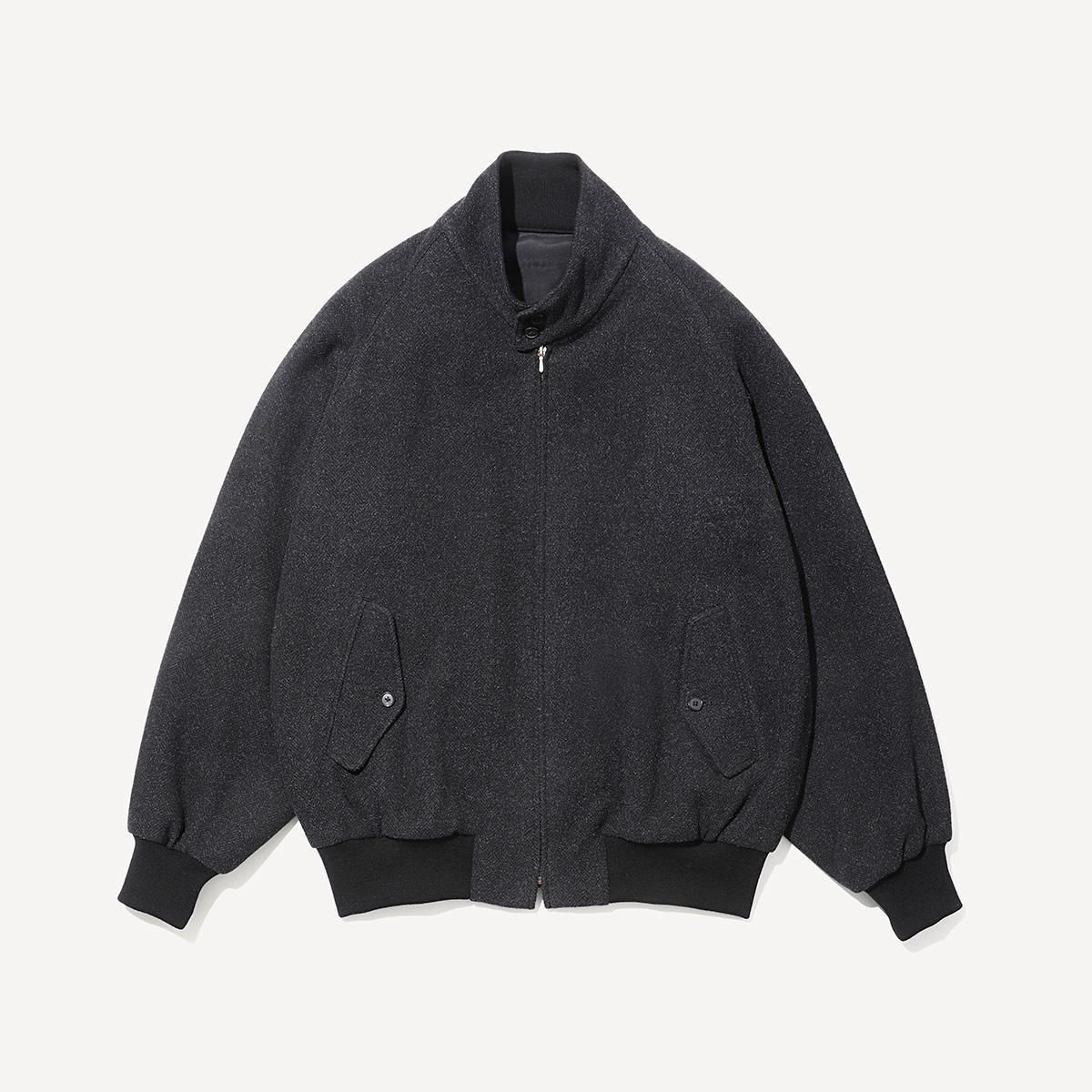 SILK CASHMERE TWEED HARRINGTON JACKET - 香川県高松市のセレクト