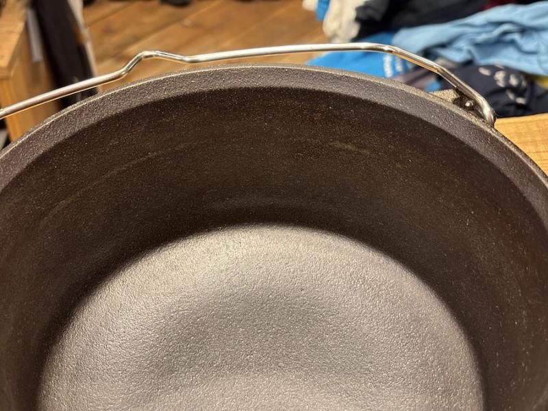 スノーピーク 和鉄ダッチオーブン24 廃盤 底網 ケース付 Snow Peak