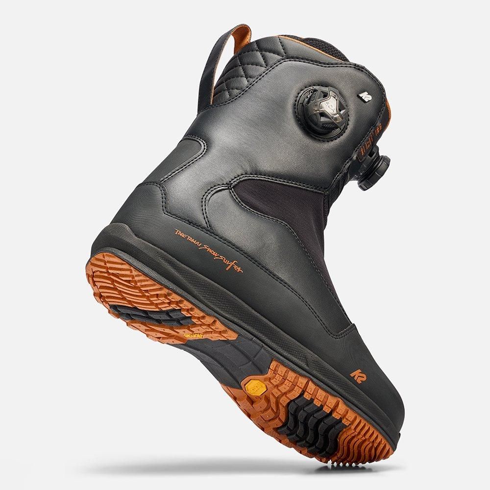 た*ん様 MOTO スノーボードブーツ グレー/オレンジ Men's Burton Moto