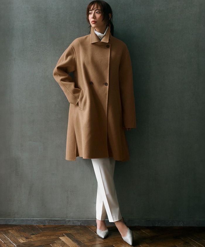 滝沢眞規子さん着用/Oggi掲載】MANTECOPure リバーコート(506837354