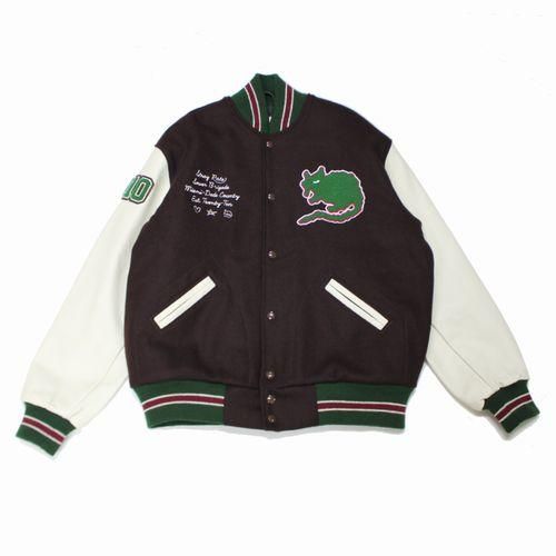STRAY RATS ストレイラッツ 21AW 10 YR VARSITY JACKET バーシティ
