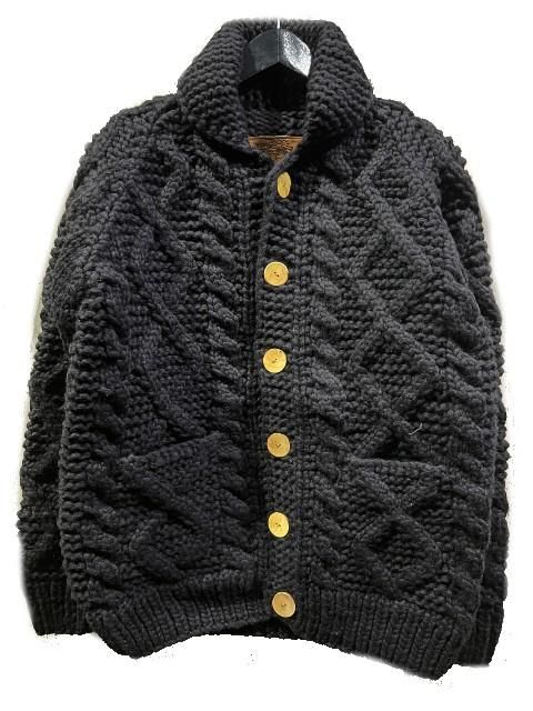 KANATA/カナタカウチン ケーブルカーデ navy - 夜型大型セレクト