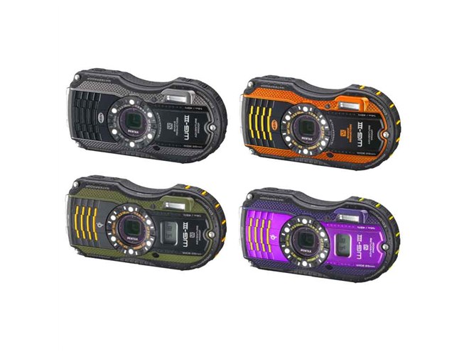 ペンタックス、ハイエンドタフネスコンデジ「WG-3」を3/15に発売