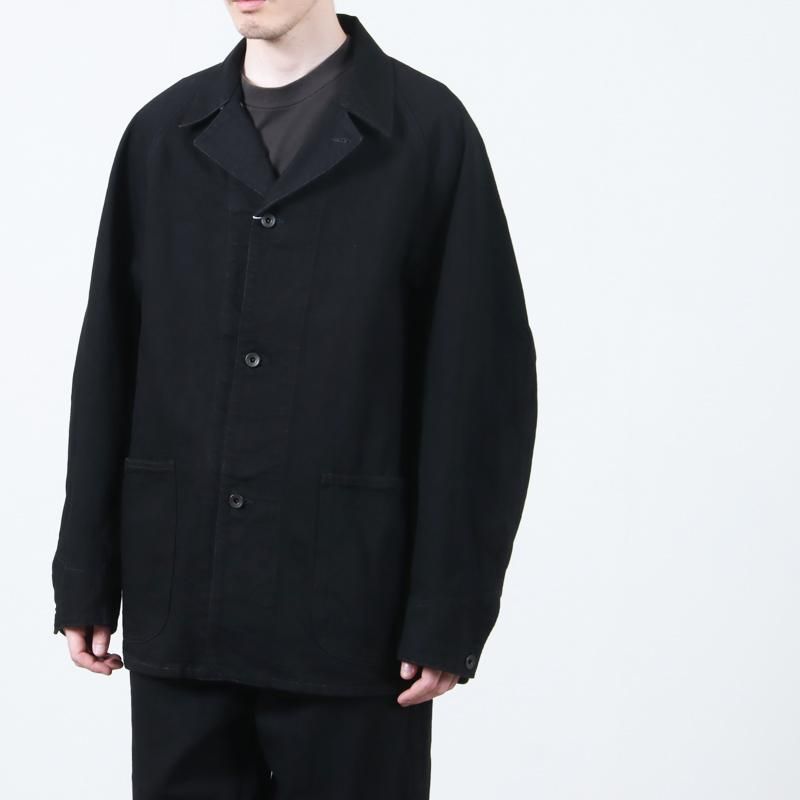 COMOLI (コモリ) ブラックデニム ワークジャケット