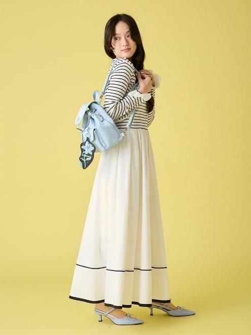 Lily Brown （リリーブラウン)ウォッシャブルニットビスチェドッキング