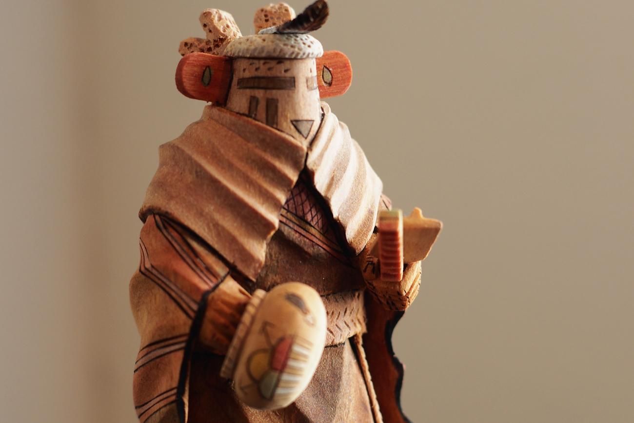 WALL -CRAFT & ANTIQUE- ネイティブアメリカン / ホピ族 カチナドール