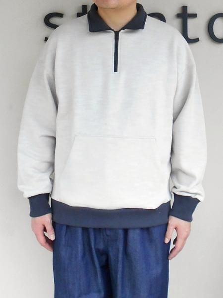 Jackman GG Sweat Half Zip | JM7503- 『strato』