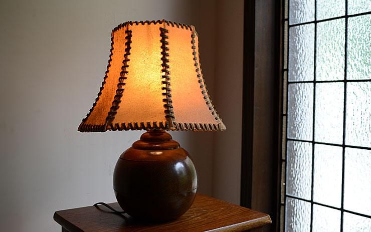 ヴィンテージ 木製テーブルランプ｜アンティーク照明・ランプ｜CHELSEA