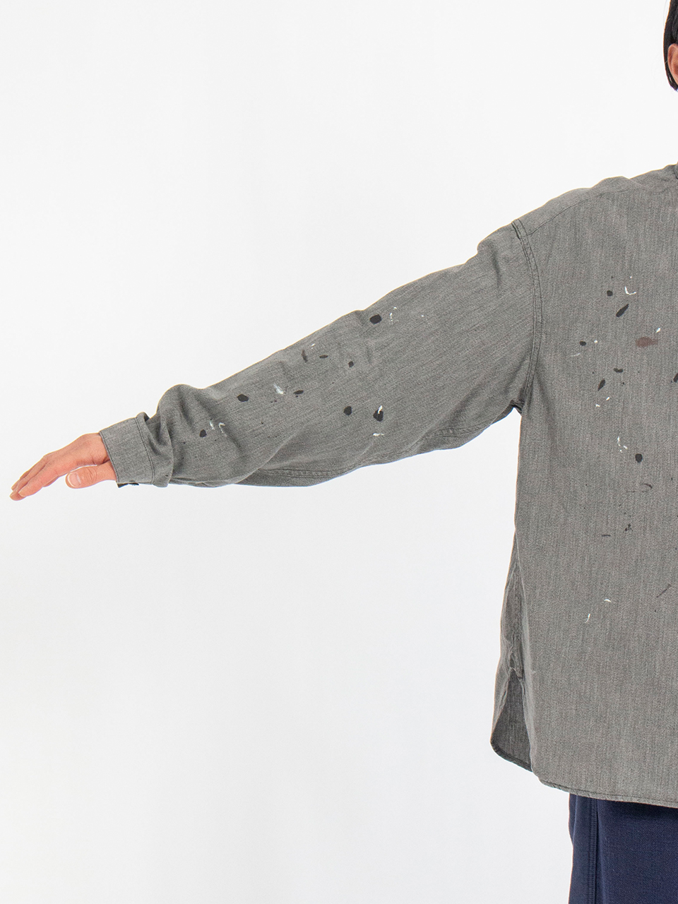 1910 P.O. CHAMBRAY L/S-1910 P.O.シャンブレーロングスリーブ-visvim